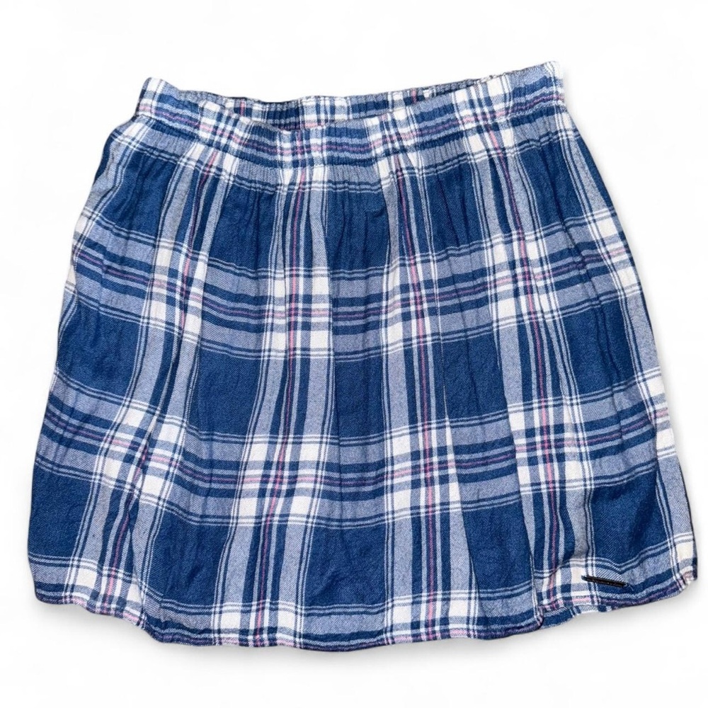 Abercrombie & Fitch Blue Plaid Shirt
